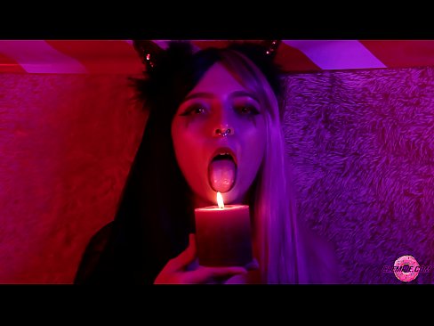 ❤️ Broche apaixonado de Succubus Sexy com preenchimento da boca ️ Sexo superior em nós ❌❤